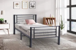 Kinderbedden^Huisenthuis Bed Becky Metaal 90×200 cm