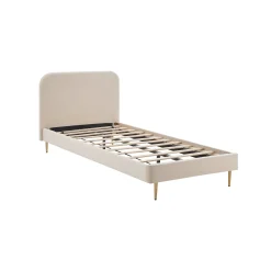 Bedden^Huisenthuis Bed Grace 90 cm Beige