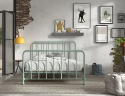 Kinderbedden|Bedden^Huisenthuis Bed Jay 140×200 cm Groen
