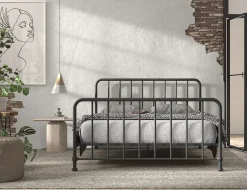 Kinderbedden|Bedden^Huisenthuis Bed Jay 160×200 cm Zwart
