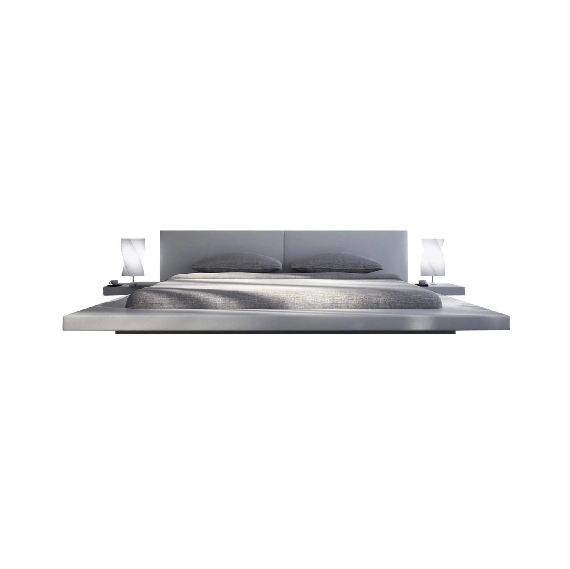 Bedden^Huisenthuis Bed Joaquin 140x200cm Wit