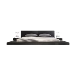 Bedden^Huisenthuis Bed Joaquin 140x200cm Zwart