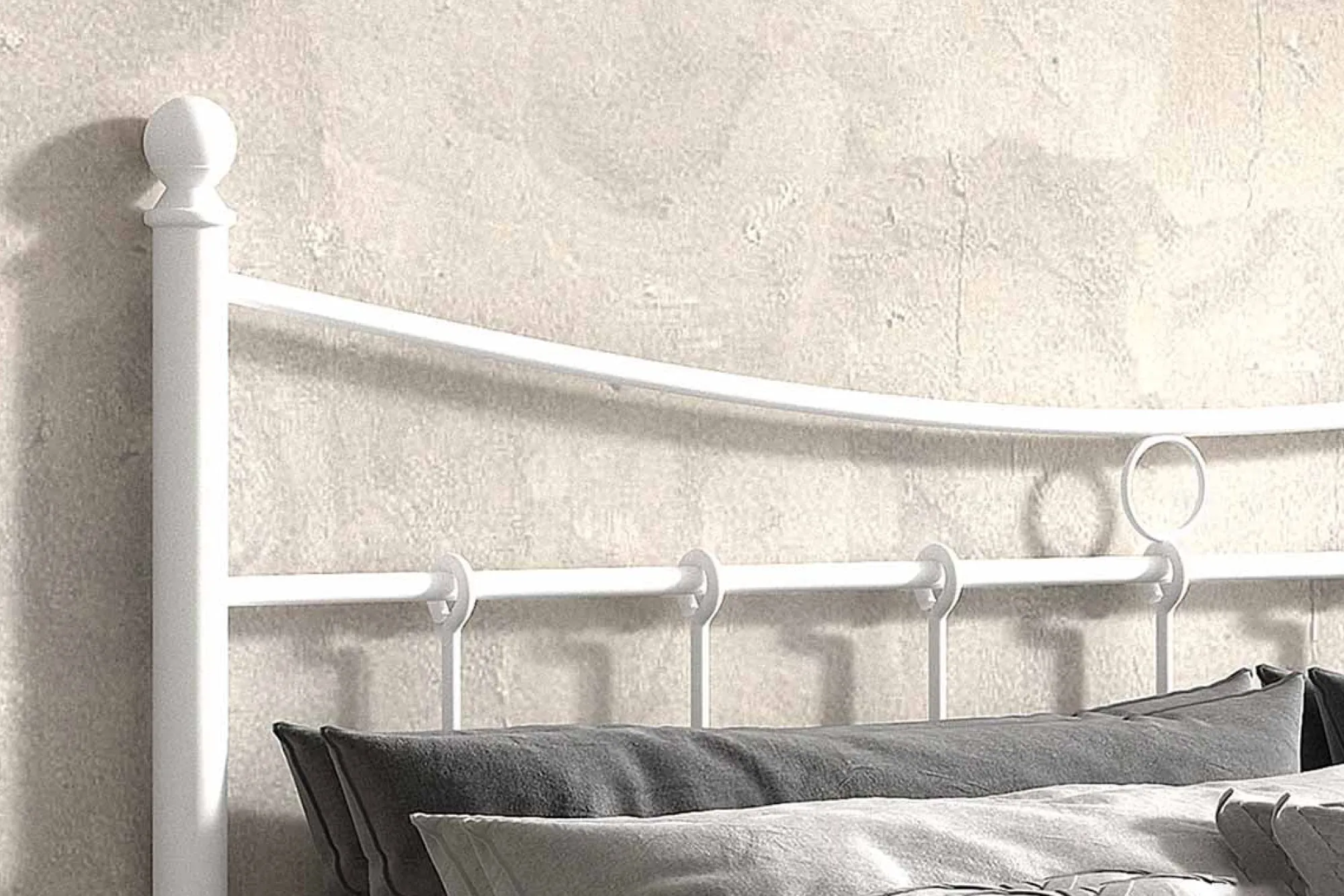 Kinderbedden|Bedden^Huisenthuis Bed Molly 140x200cm Wit