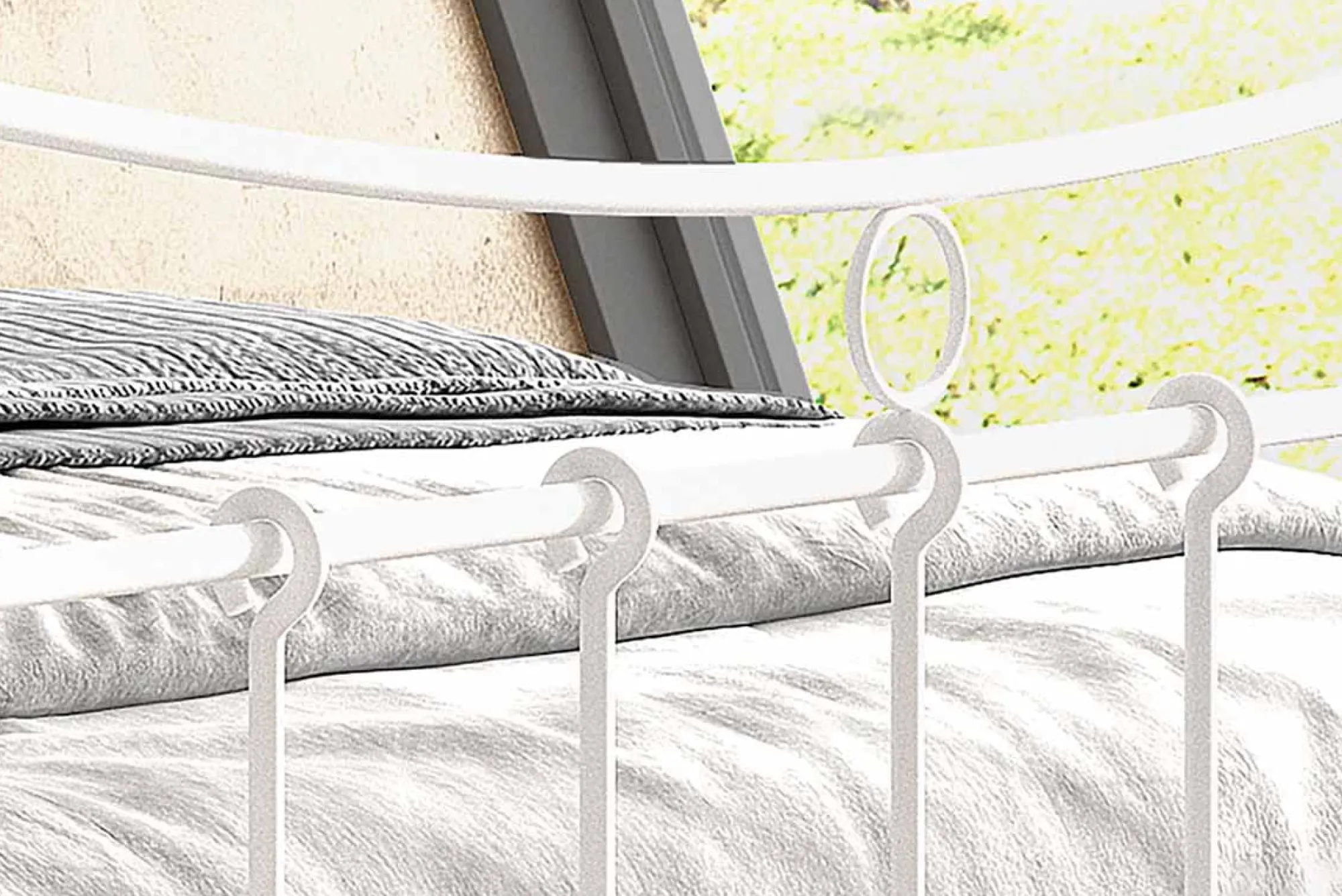 Kinderbedden|Bedden^Huisenthuis Bed Molly 140x200cm Wit