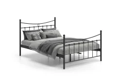 Kinderbedden|Bedden^Huisenthuis Bed Molly 140x200cm Zwart