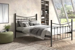 Kinderbedden|Bedden^Huisenthuis Bed Molly 140x200cm Zwart