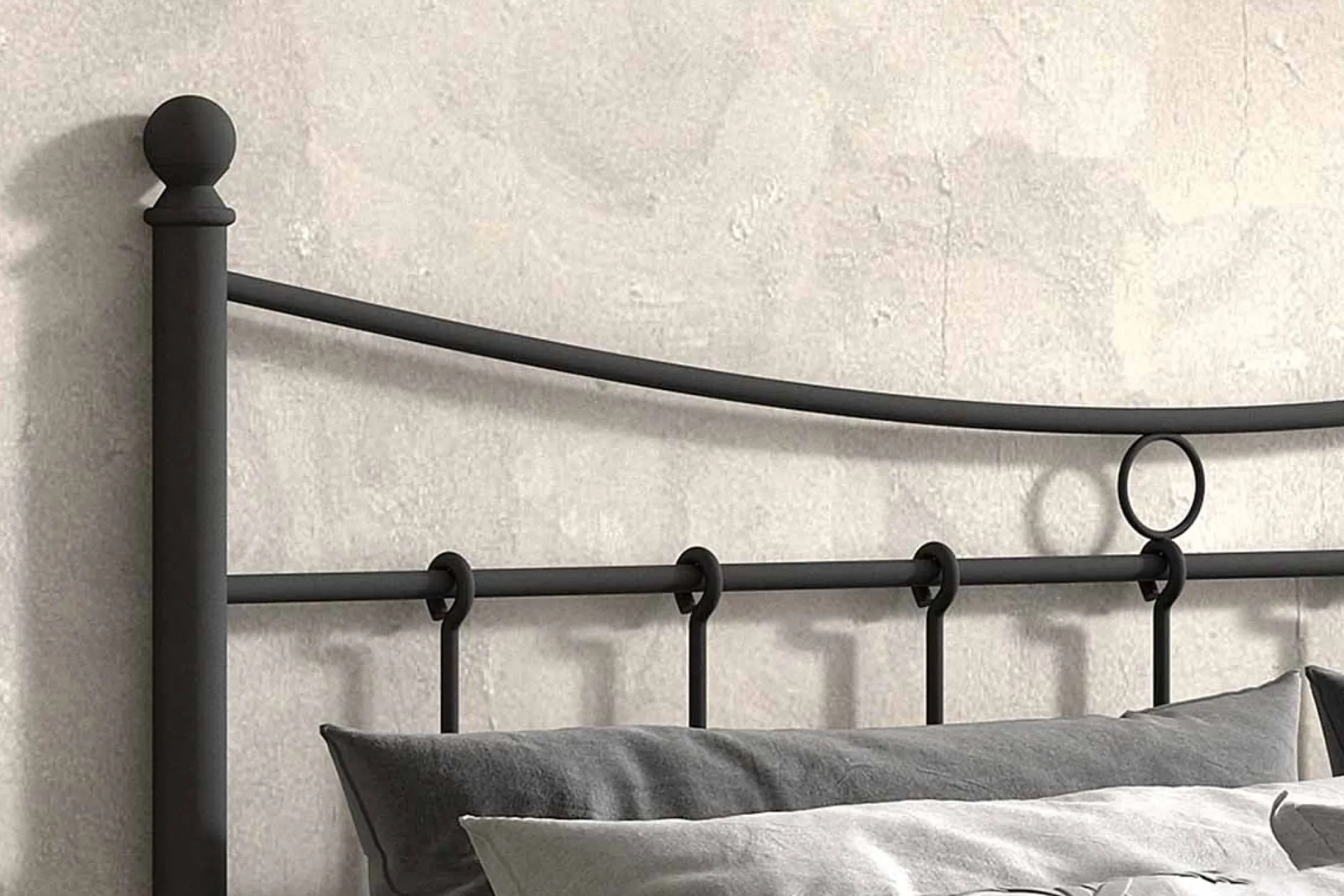 Kinderbedden|Bedden^Huisenthuis Bed Molly 140x200cm Zwart