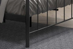 Kinderbedden|Bedden^Huisenthuis Bed Molly Zwart 160x200cm