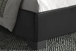 Bedden^Huisenthuis Bed Napels Zwart 140x200cm