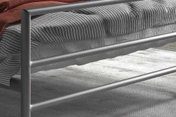 Kinderbedden|Bedden^Huisenthuis Bed Patrick Grijs 160x200cm
