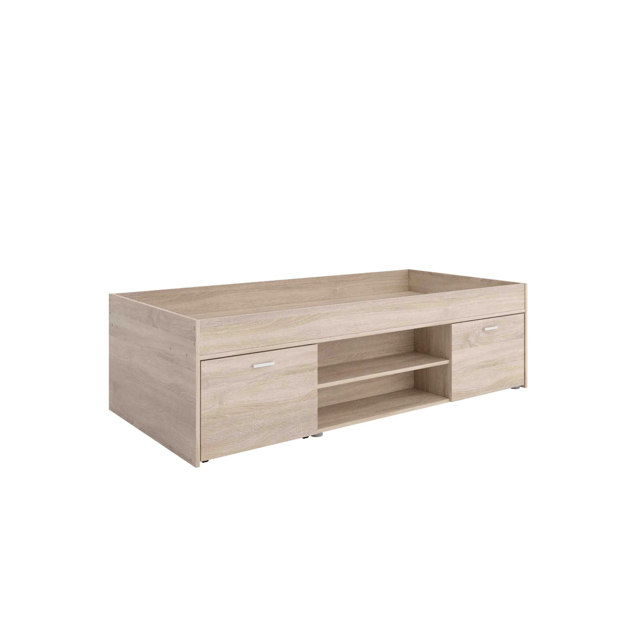 Kinderbedden^Huisenthuis Bed Saturnus 90 cm Eiken
