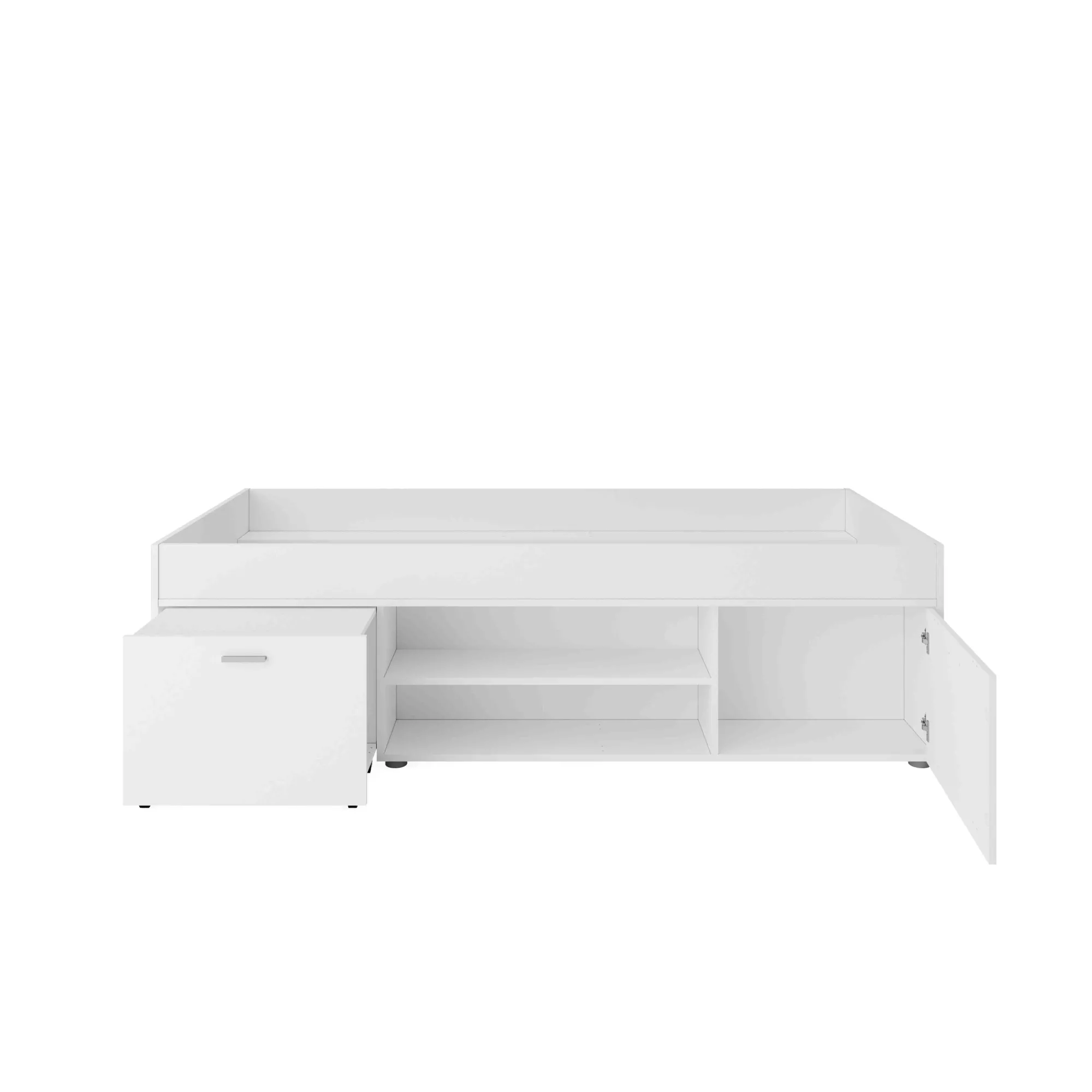 Kinderbedden^Huisenthuis Bed Saturnus 90 cm Wit