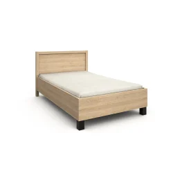 Kinderbedden|Bedden^Huisenthuis Bed Yumi Eiken 120x200cm