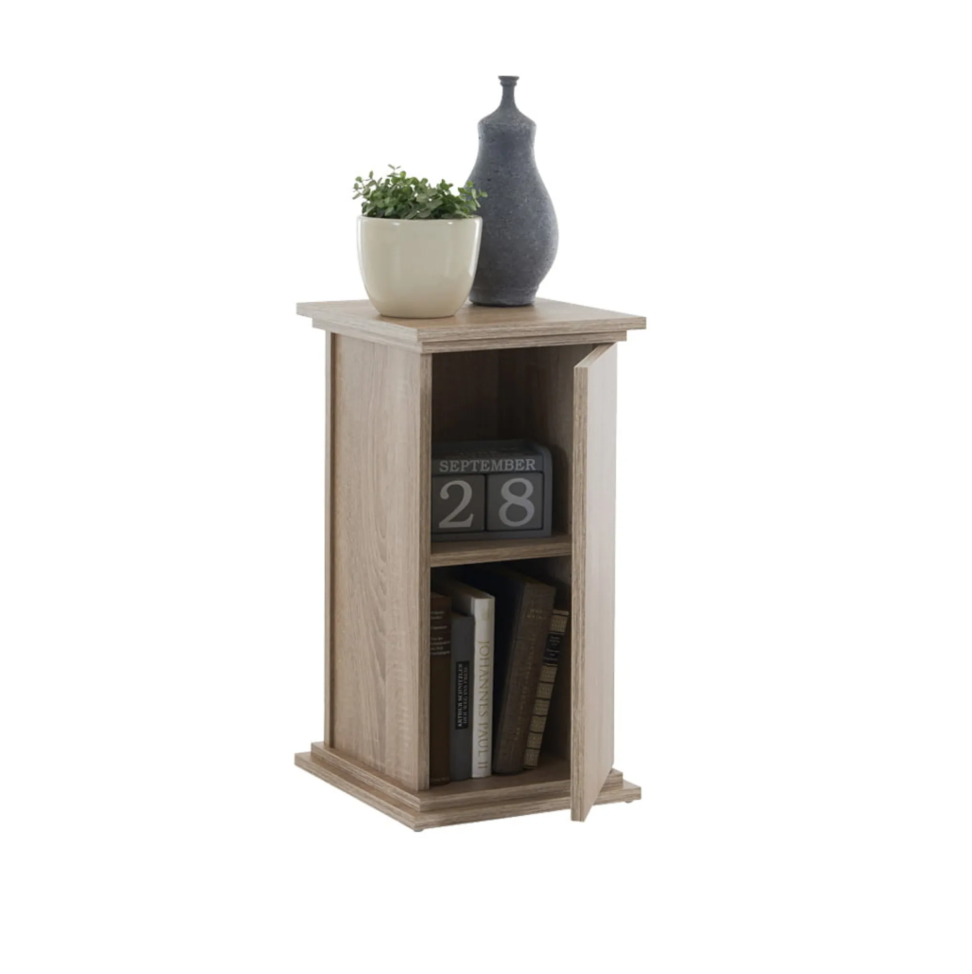 Bijzettafels^Huisenthuis Bijzettafel Monica 57 cm Eiken