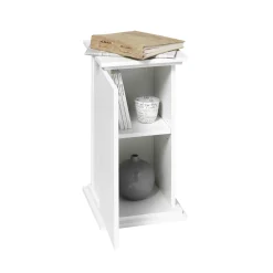 Bijzettafels^Huisenthuis Bijzettafel Monica 57 cm Wit
