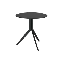 Bijzettafels^Huisenthuis Bijzettafel Sunny Zwart 38 cm