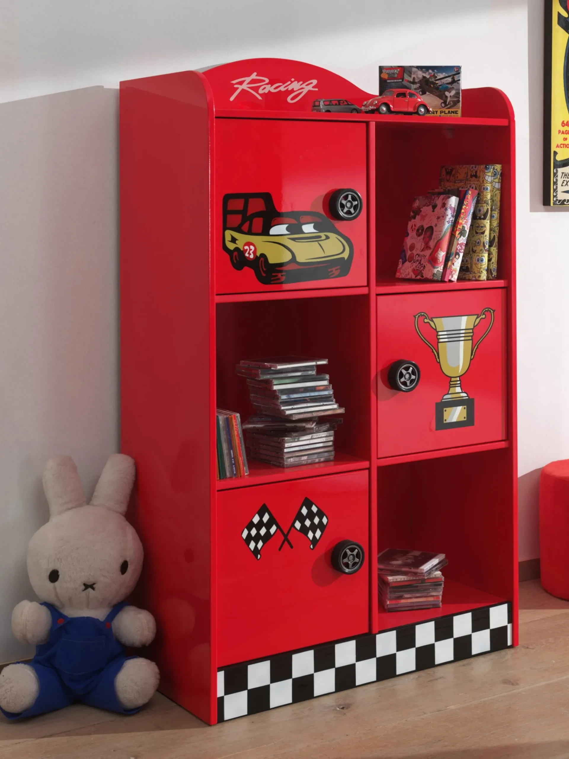 Kinderkamerkasten^Huisenthuis Boekenkast Lucien-R