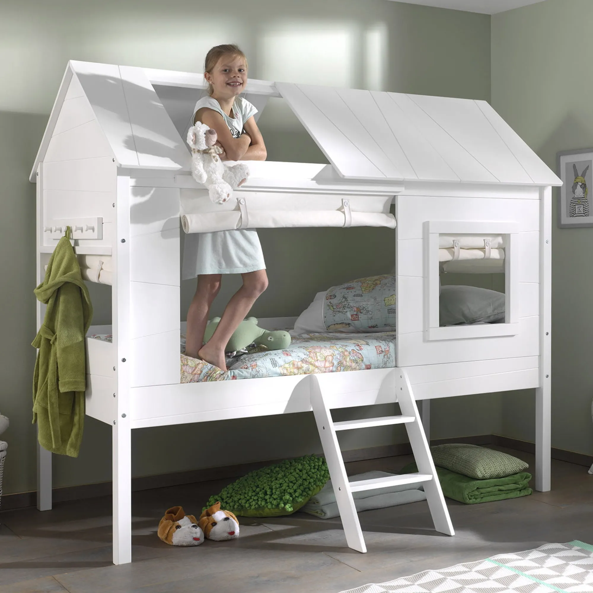 Kinderbedden^Huisenthuis Boomhutbed Tree House-W