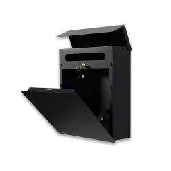 Woonaccessoires^Huisenthuis Brievenbus Avery Zwart