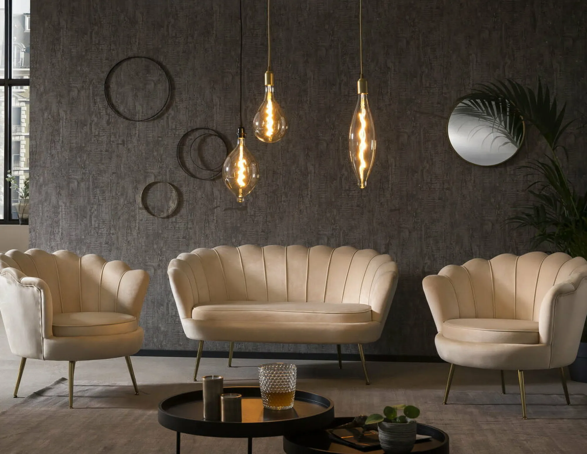 Bundelvoordeel Woonkamers^Huisenthuis Bundelvoordeel Chanelle Beige
