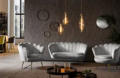 Bundelvoordeel Woonkamers^Huisenthuis Bundelvoordeel Chanelle Lichtgrijs