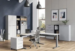 Bundelvoordeel Kantoren^Huisenthuis Bundelvoordeel Ergonoma Lichtgrijs
