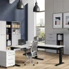 Bundelvoordeel Kantoren^Huisenthuis Bundelvoordeel Ergonoma Lichtgrijs Zwart