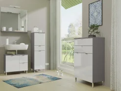 Bundelvoordeel Badkamers^Huisenthuis Bundelvoordeel June Antraciet/Wit