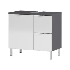 Bundelvoordeel Badkamers^Huisenthuis Bundelvoordeel June Antraciet/Wit