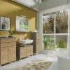 Bundelvoordeel Badkamers^Huisenthuis Bundelvoordeel June Antraciet/Eiken