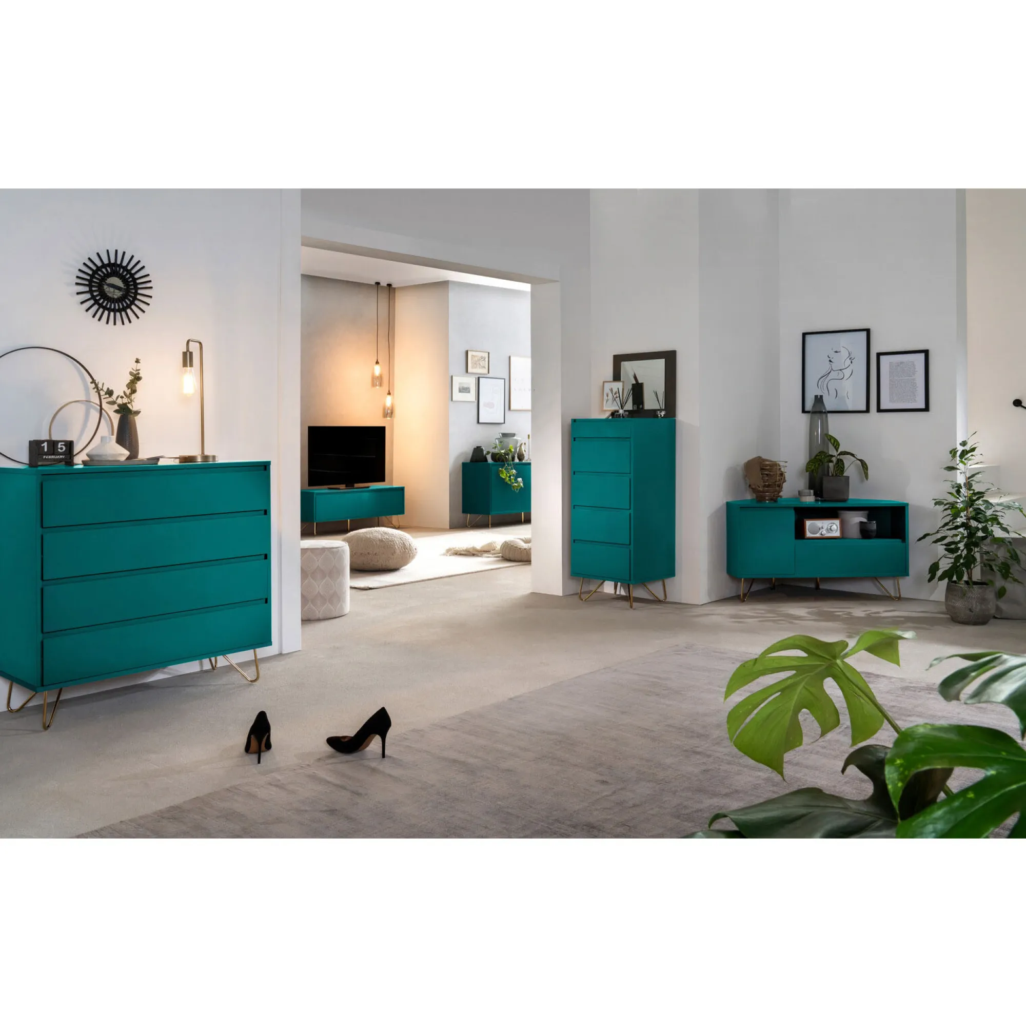 Bundelvoordeel Woonkamers^Huisenthuis Bundelvoordeel Lucy Blauw
