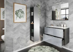 Bundelvoordeel Badkamers^Huisenthuis Bundelvoordeel Philip Grafiet-Zilver