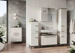 Bundelvoordeel Badkamers^Huisenthuis Bundelvoordeel Serpa Kasjmier Walnoot