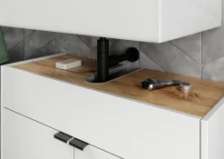 Bundelvoordeel Badkamers^Huisenthuis Bundelvoordeel Sicilia Wit Eiken