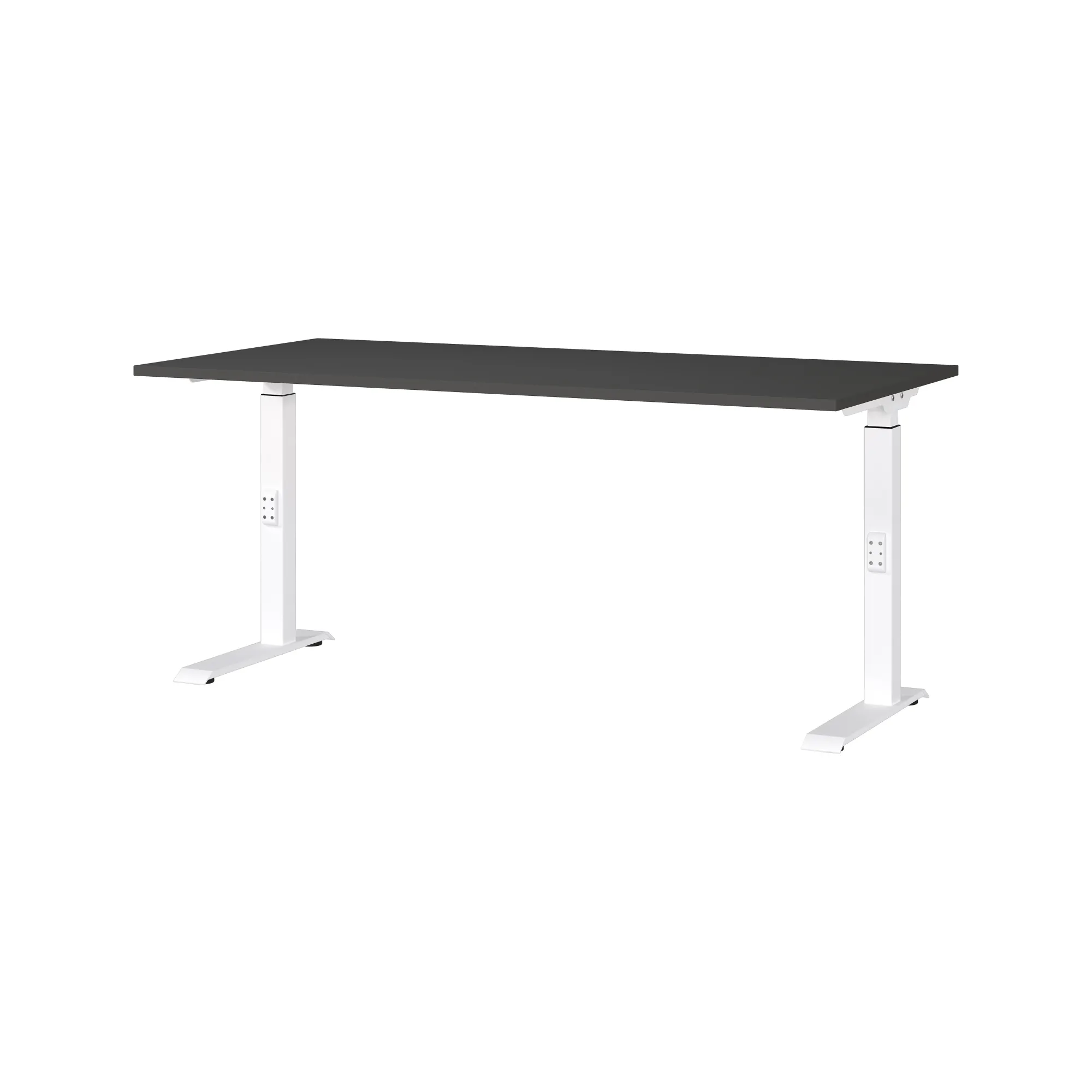Bureaus^Huisenthuis Bureau Galileo 160 cm Grafiet Wit