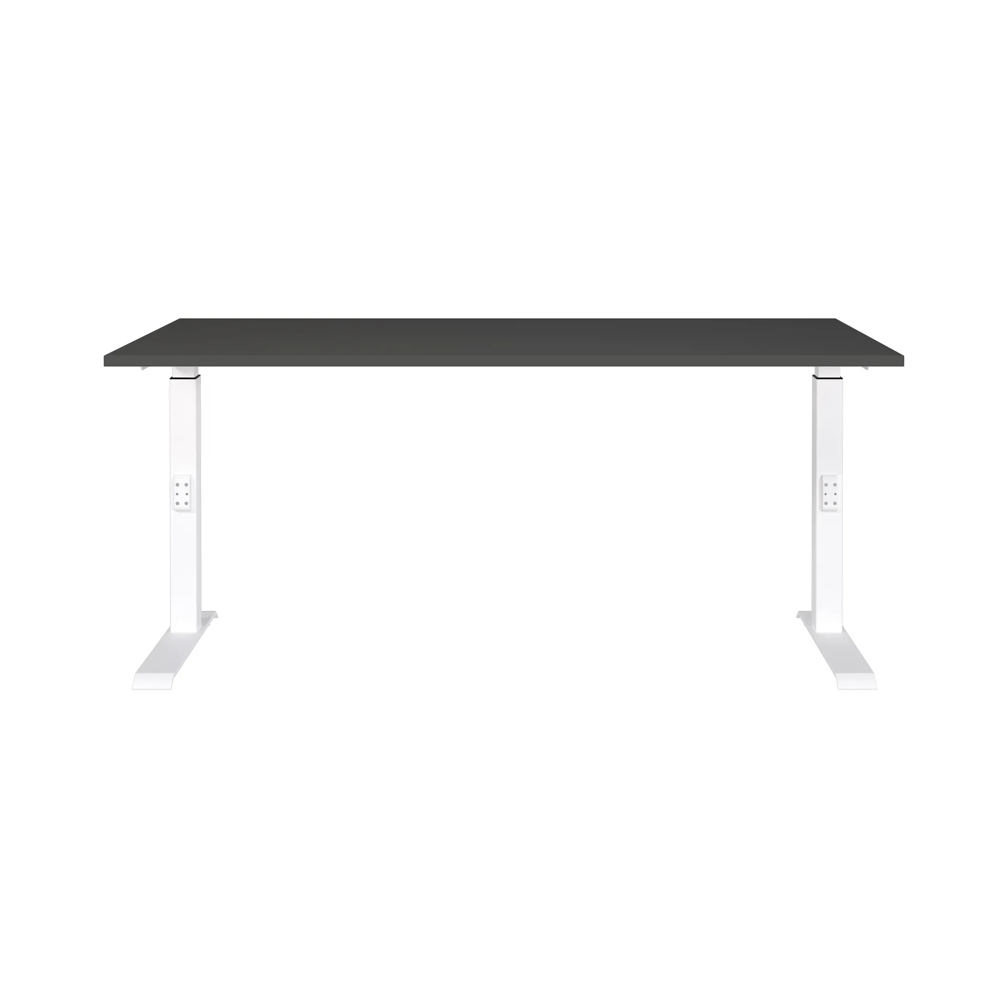 Bureaus^Huisenthuis Bureau Galileo 160 cm Grafiet Wit