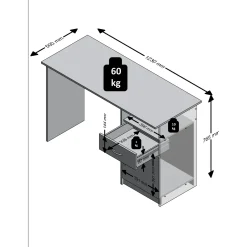 Bureaus^Huisenthuis Bureau Neptunus Eiken