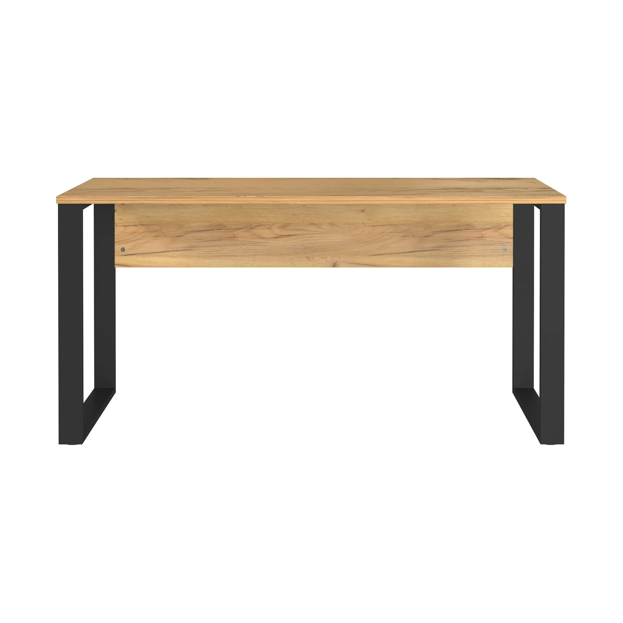 Bureaus^Huisenthuis Bureau Orlando Grafiet 150 cm Eiken