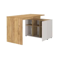 Bureaus^Huisenthuis Bureau Orlando Eiken 120 cm Kasjmier