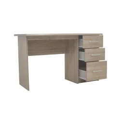 Bureaus^Huisenthuis Bureau Rinke 120 cm – Met lades Sonoma