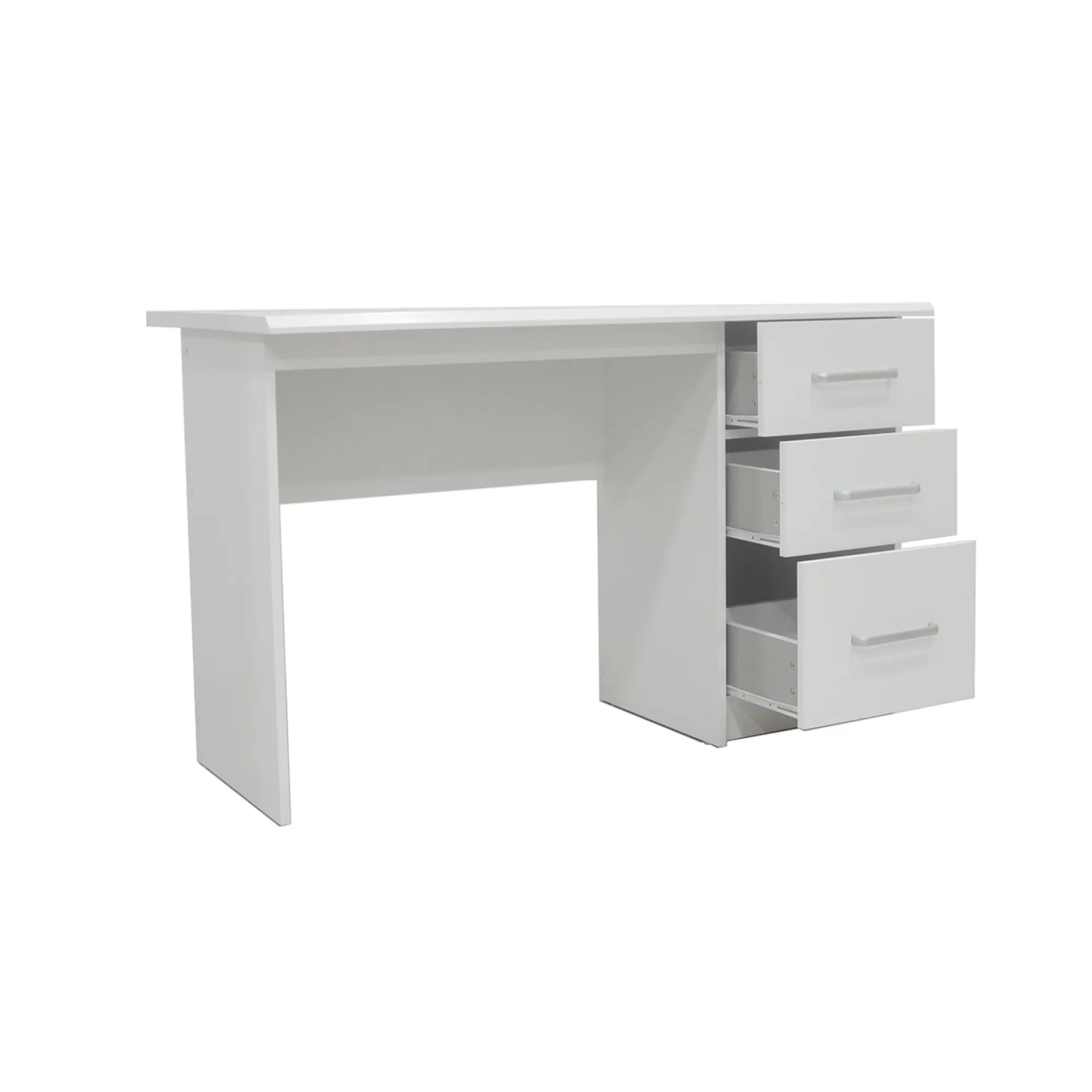 Bureaus^Huisenthuis Bureau Rinke 120 cm – Met lades Wit