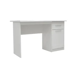 Bureaus^Huisenthuis Bureau Royce 120 cm – Met opbergruimte Wit