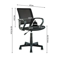 Bureaustoelen^Huisenthuis Bureaustoel Eddy