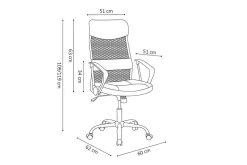 Bureaustoelen^Huisenthuis Bureaustoel Sienna