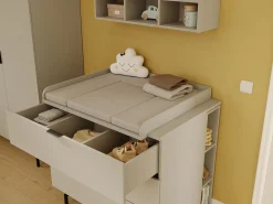 Commodes^Huisenthuis Commode Elias Grijs