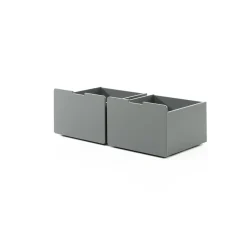 Kinderkameraccessoires^Huisenthuis 2-delige Ladenset Charlie Grijs