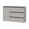 Dressoirs^Huisenthuis Dressoir Alec Grijs 135 cm
