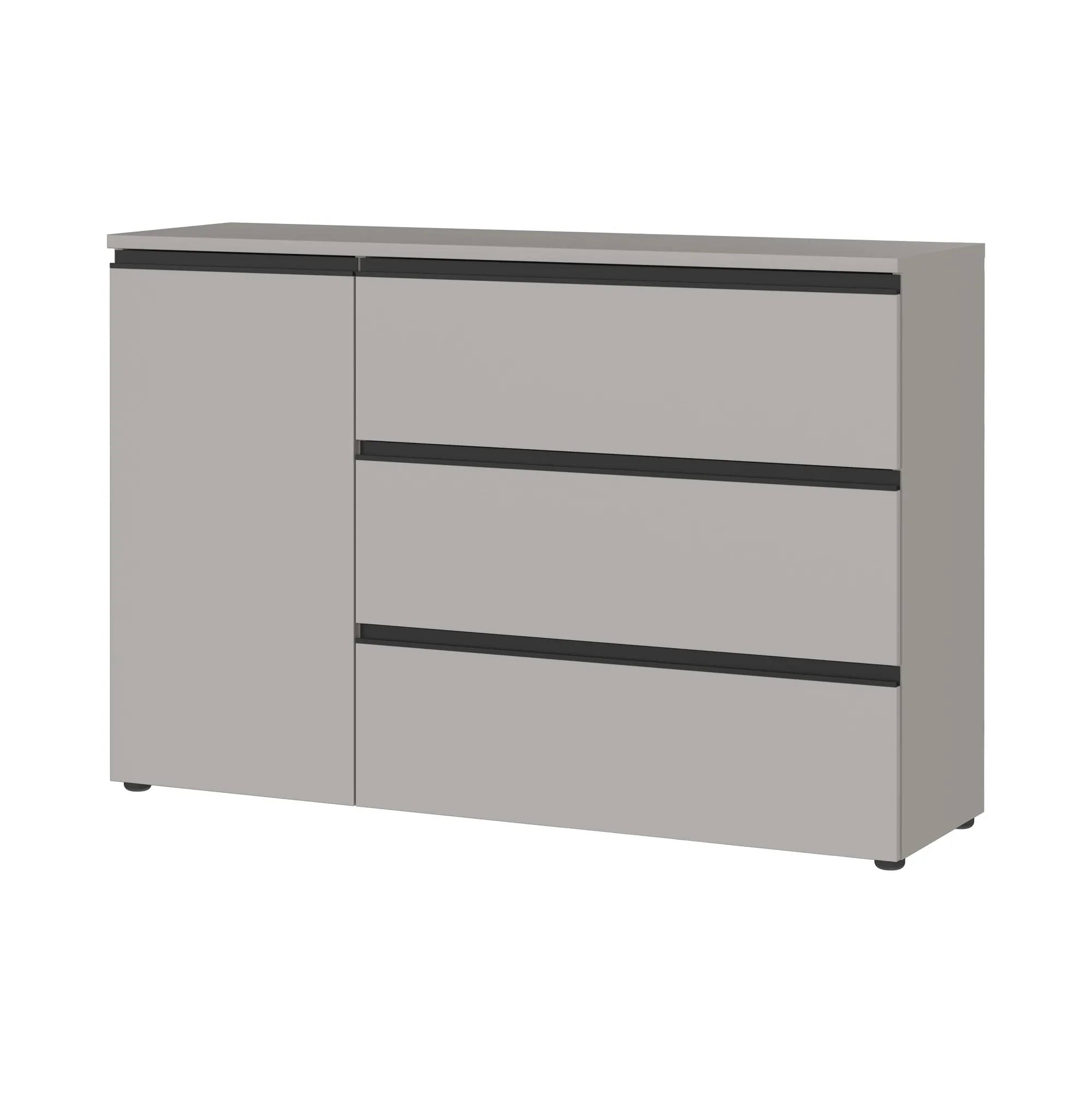 Dressoirs^Huisenthuis Dressoir Alec Grijs 135 cm