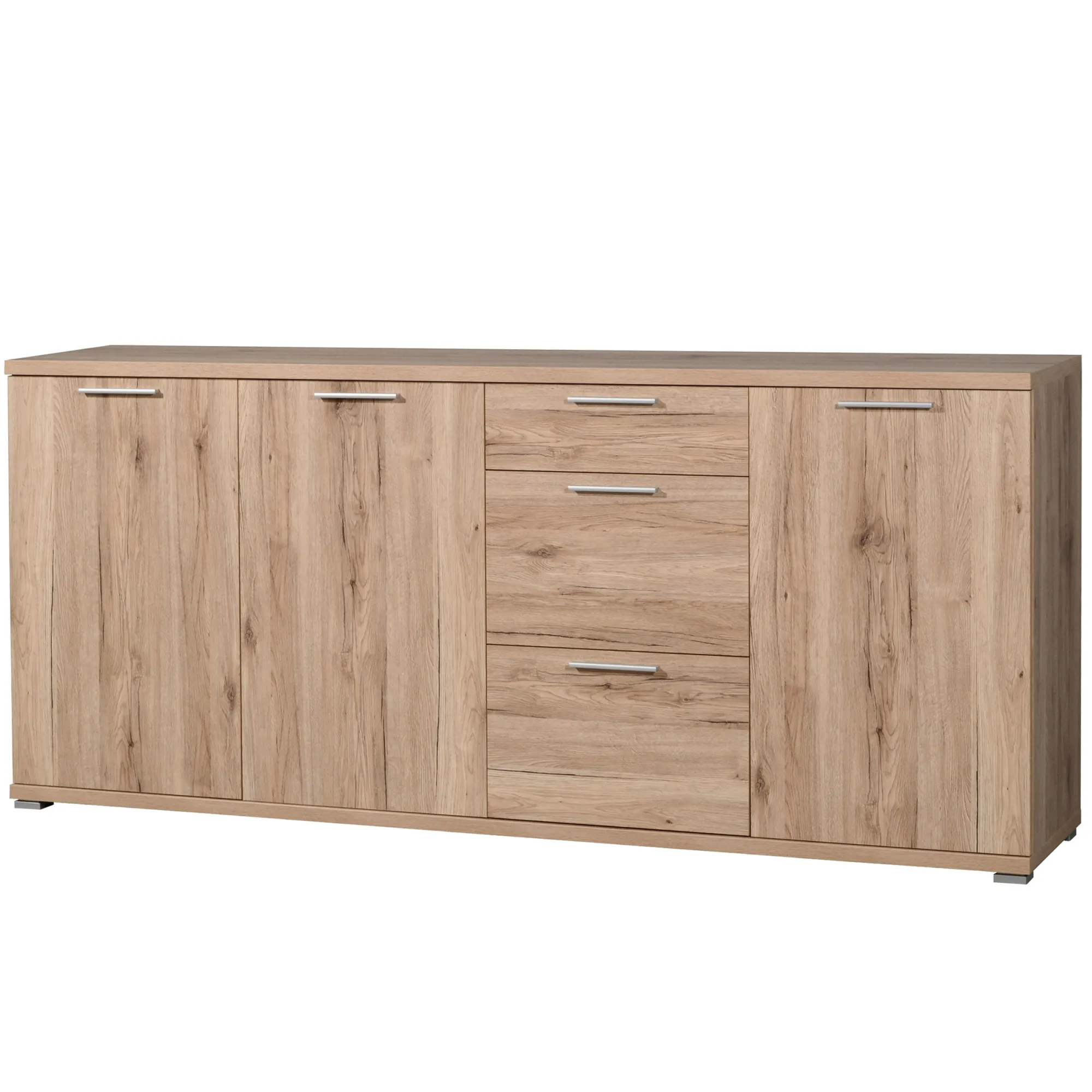Dressoirs^Huisenthuis Dressoir Bastia 192 CM Eiken