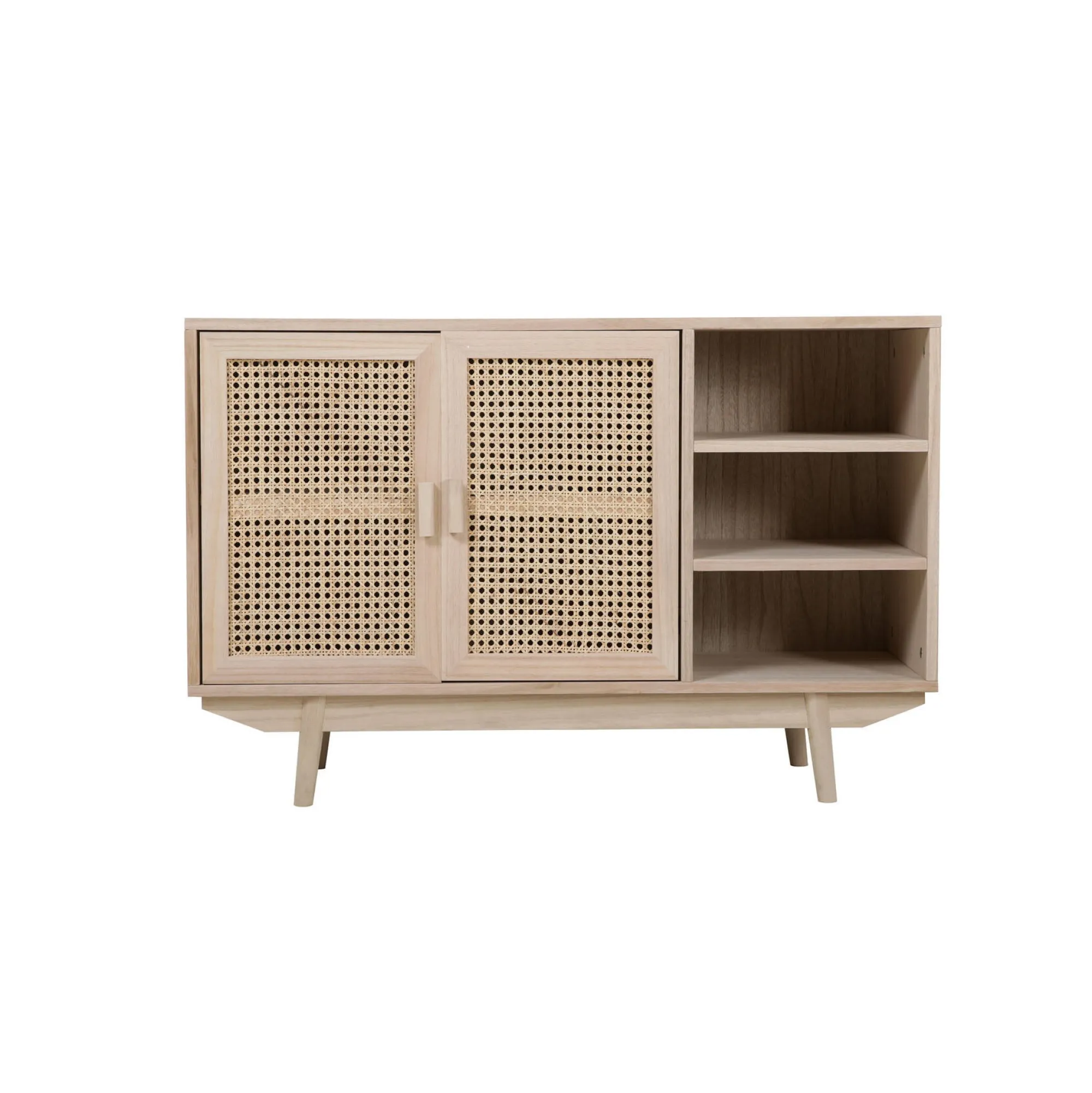Dressoirs^Huisenthuis Dressoir Freja Rotan 100 cm